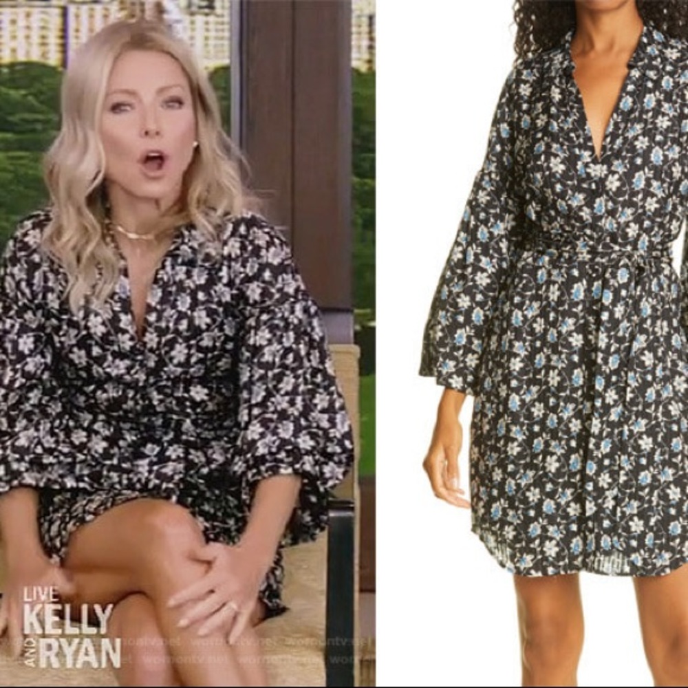 $495 veronica beard Samy floral short night out dress